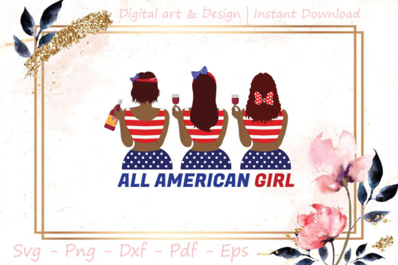 All American Black Girl Independence