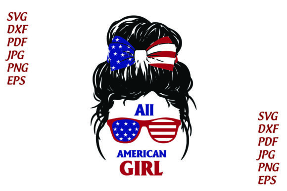 American Girl Flag Independence Day