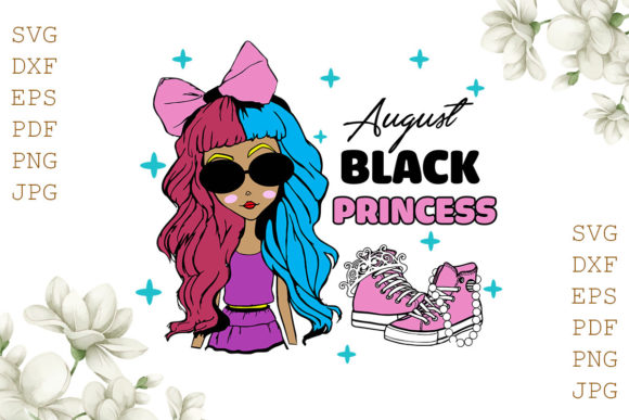 Birthday Girl August Digital Download