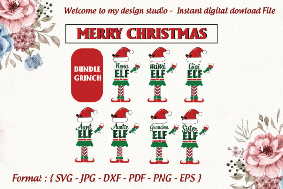 Bundle Grinch Christmas Svg, Christmas