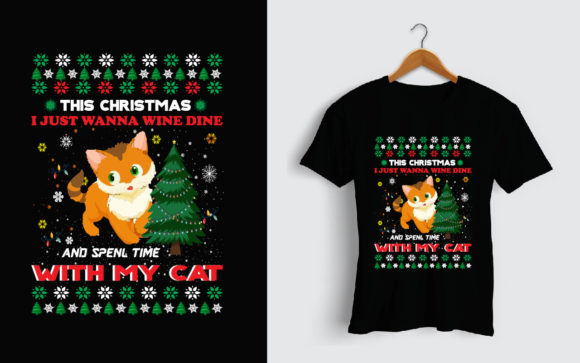 Create Amazing Christmas T-Shirt Design
