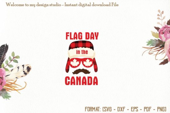 Flag Day in Canada Svg, Canada Day Svg