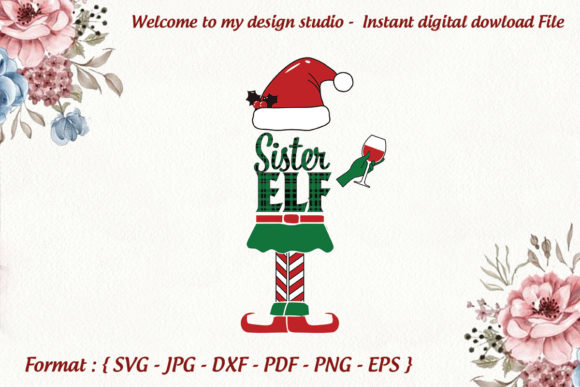Sister Elf Christmas Svg Review
