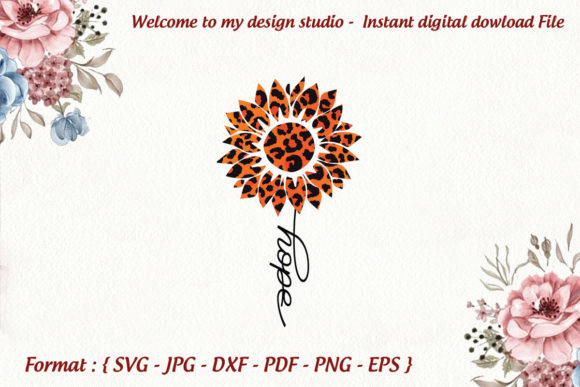 Sunflower Hope Trending Svg, Sunflower