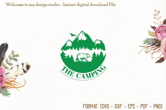 The Camping Svg, Camping Svg, Camper Svg